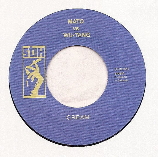 Mato (4) Vs Wu-Tang* / Mato (4) Vs Naughty By Nature - Cream/ Clap Your Hands (7", Single, Unofficial) on Stix at Further Records