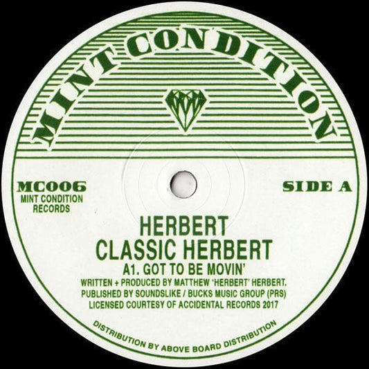 Matthew Herbert - Classic Herbert  (12") Mint Condition (2) Vinyl