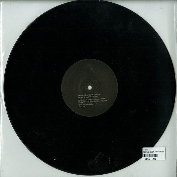 Matthew Herbert - See You On Monday  (12", RP) on Curle Recordings at Further Records