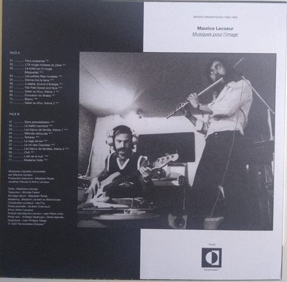 Maurice Lecoeur - Musiques Pour L'image (Bandes Magnétiques 1969-1985) (LP) Transversales Disques,Transversales Disques Vinyl 3760179359779