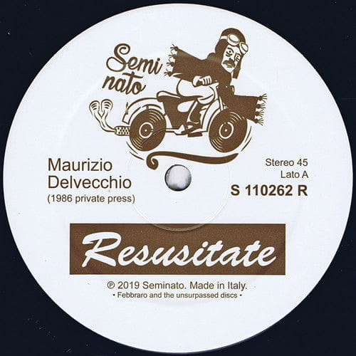 Maurizio Delvecchio - Resusitate (12") Seminato Vinyl