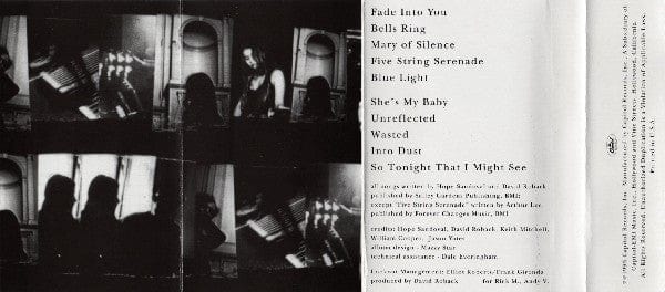 Mazzy Star – So Tonight That I Might See (Cassette, Capitol Records, 1993) Image 3