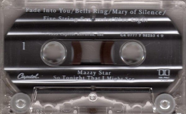 Mazzy Star – So Tonight That I Might See (Cassette, Capitol Records, 1993) Image 4