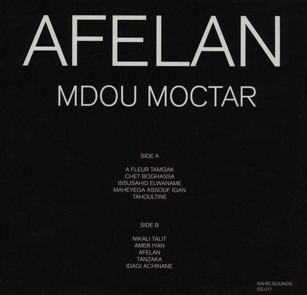 Mdou Moctar - Afelan (LP) Sahel Sounds Vinyl 602318136688