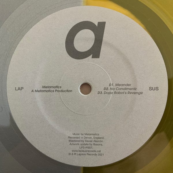 Metamatics - A Metamatics Production (2xLP) Lapsus Records Vinyl 4062548021264