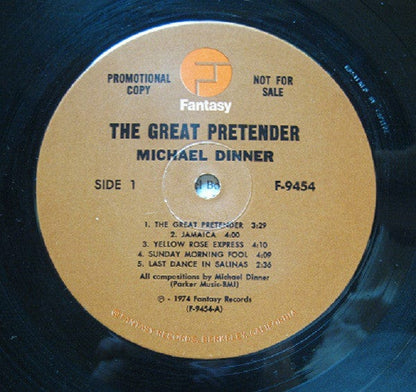 Michael Dinner - The Great Pretender (LP) Fantasy Vinyl