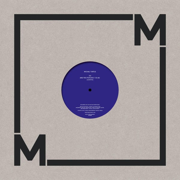 Michal Turtle* - Are You Psychic? on Music From Memory at Further Records