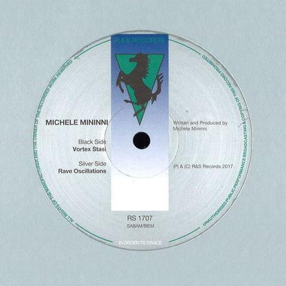 Michele Mininni – Rave Oscillations (12", R & S Records, 2017) Image 3