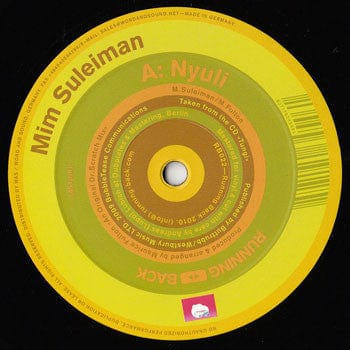 Mim Suleiman - Nyuli (12") Running Back Vinyl 827170345461