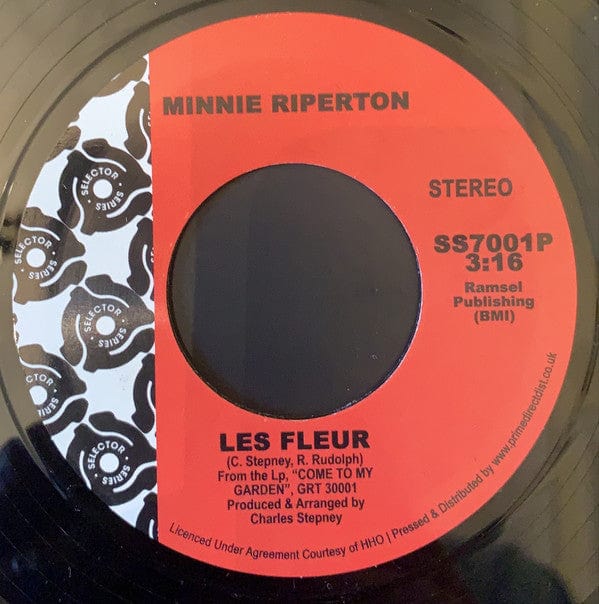 Minnie Riperton - Les Fleur / Oh! By The Way (7") Selector Series (2) Vinyl 5060202594542