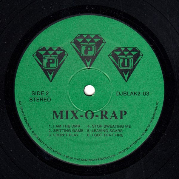 Mix-O-Rap - Eyes Of A Key (LP) Peoples Potential Unlimited Vinyl
