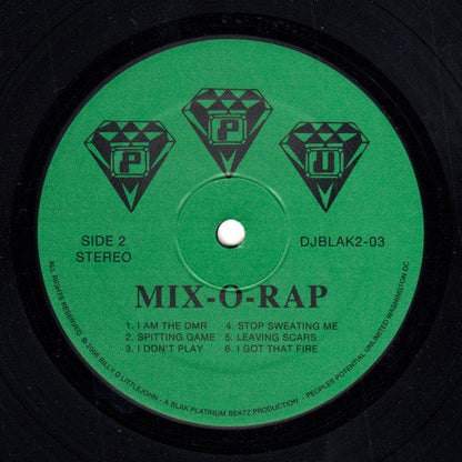 Mix-O-Rap - Eyes Of A Key (LP) Peoples Potential Unlimited Vinyl