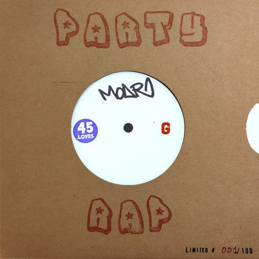 Moar - Party Rap - G/GG (7") 45 Loves Vinyl
