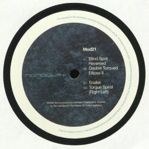 Mod21 – The Matter Of Time EP (12", Nonplus Records, 2020) Front Cover