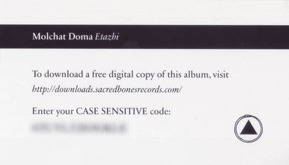 Молчат Дома = Molchat Doma* - Этажи = Etazhi (LP) Sacred Bones Records Vinyl 843563125670