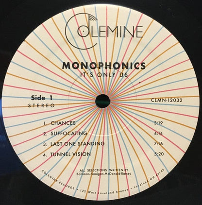 Monophonics - It's Only Us (LP) Colemine Records Vinyl 674862654581