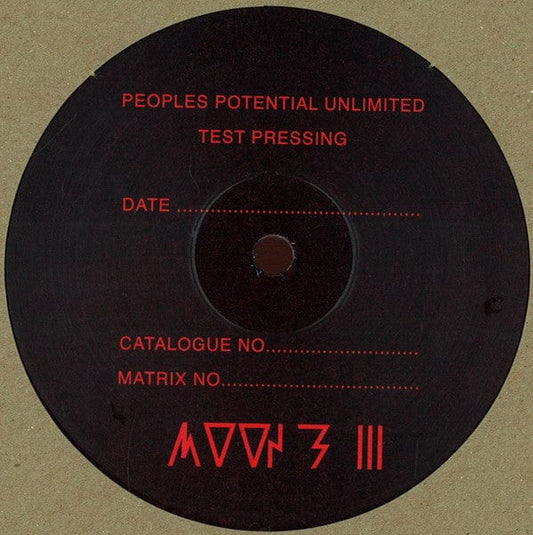 Moon B - III (12") Peoples Potential Unlimited Vinyl