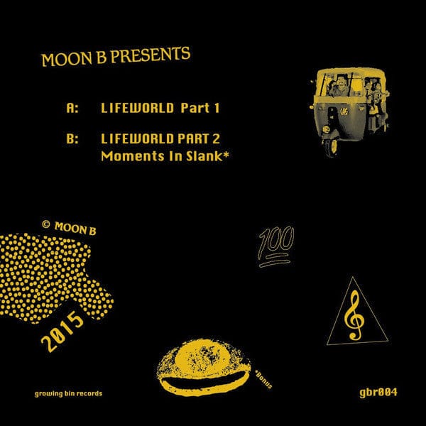 Moon B - Lifeworld (LP, Album, P/Mixed, RE) Growing Bin Records
