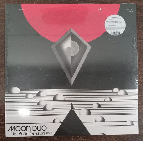 Moon Duo – Occult Architecture Vol. 1 (LP, Silver, Sacred Bones Records, 2022) Front Cover