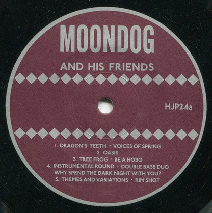 Moondog (2) - Moondog And His Friends (10", RE) Honest Jon's Records
