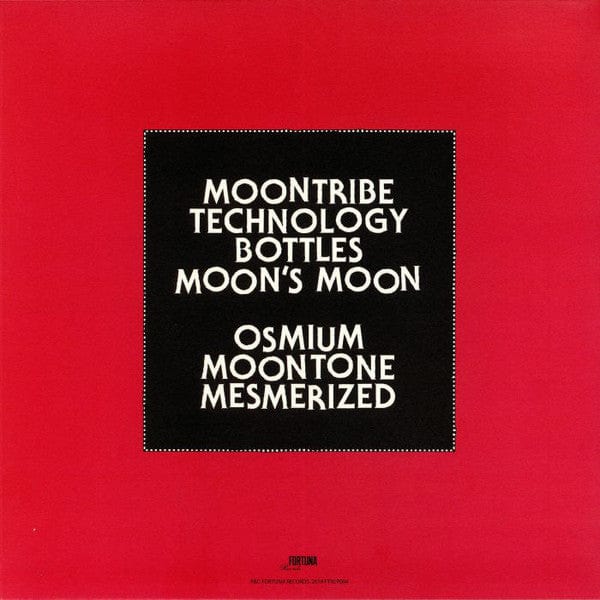 Moontribe – Moontribe (LP, Fortuna Records, 2018) Back Cover