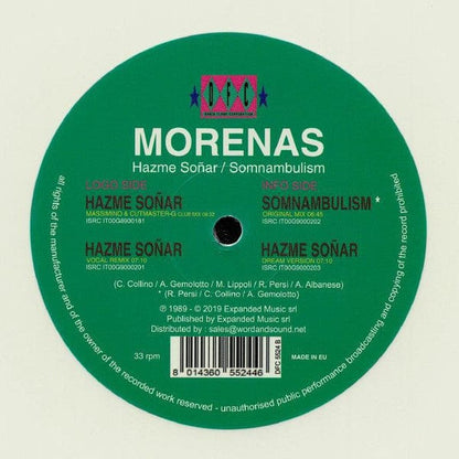 Morenas - Hazme SoÃ±ar (12", RE, Whi) DFC