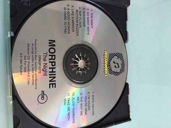 Morphine – The Night (CD, DreamWorks Records, 2000) Front Cover