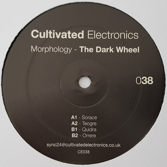 Morphology - The Dark Wheel (12") on Cultivated Electronics at Further Records