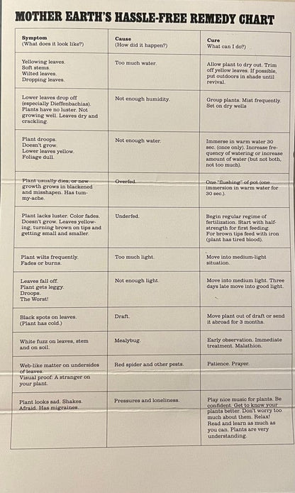 Mort Garson – Mother Earth's Plantasia (Cassette, Sacred Bones Records, 2022) Back Cover