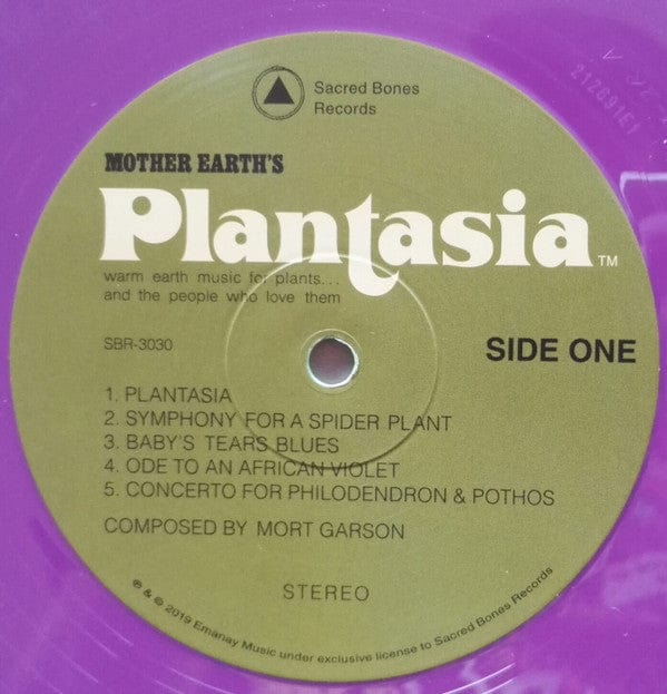 Mort Garson – Mother Earth's Plantasia (LP, Caladium pink and green, Sacred Bones Records, 2022) Image 4
