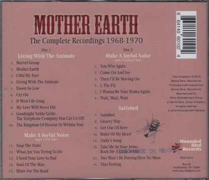 Mother Earth (4) - The Complete Recordings 1968-1970 (2xCD) Wounded Bird Records CD 664140601024