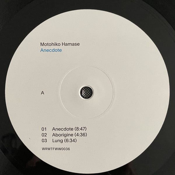 Motohiko Hamase - Anecdote (2xLP) We Release Whatever The Fuck We Want Records Vinyl 4251648413745