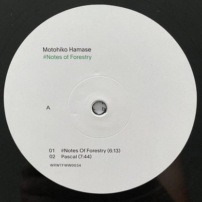 Motohiko Hamase - ♯Notes Of Forestry (LP) We Release Whatever The Fuck We Want Records Vinyl 4251648413769