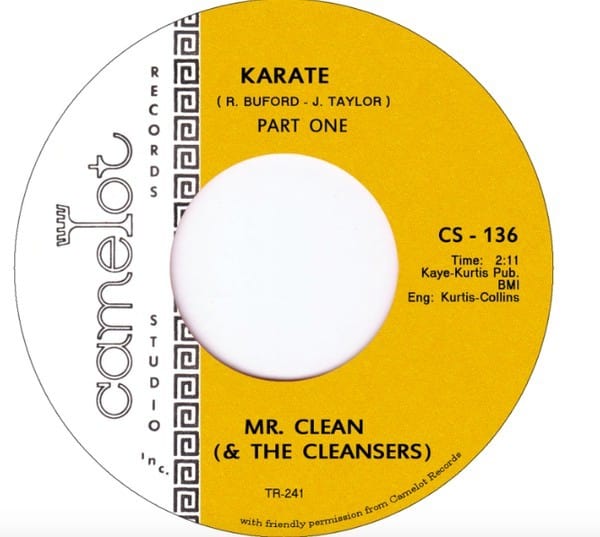 Mr. Clean And The Cleansers - Karate (7", Single, RE) Tramp Records