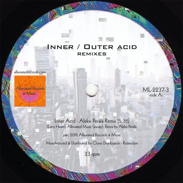 Mr. Fingers - Inner / Outer Acid (Remixes) (12") Alleviated Records Vinyl