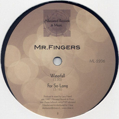 Mr.Fingers* - Slam Dance (12") Alleviated Records Vinyl