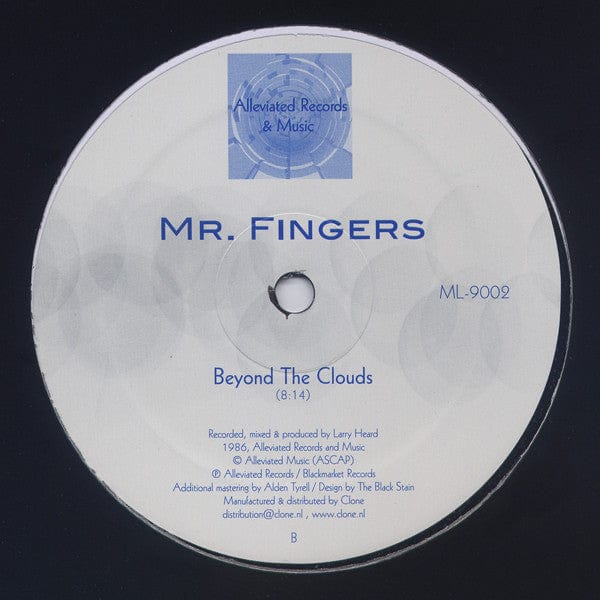 Mr. Fingers - Washing Machine / Can You Feel It (12", RE, RM) Alleviated Records