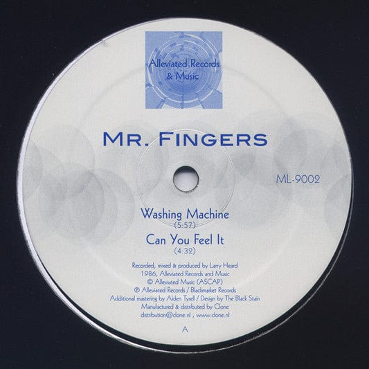 Mr. Fingers - Washing Machine / Can You Feel It (12", RE, RM) Alleviated Records