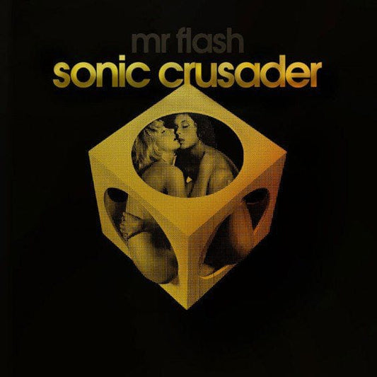 Mr Flash – Sonic Crusader (2xLP+CD, Ed Banger Records, 2014) Front Cover