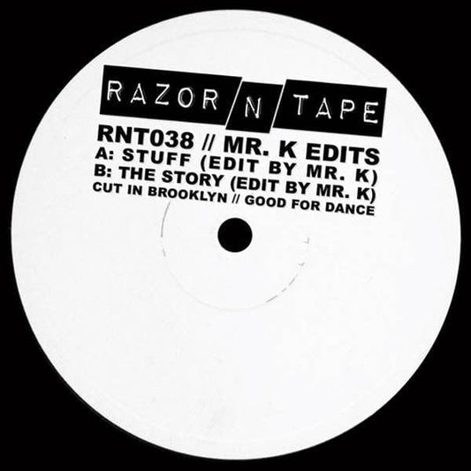 Mr. K - Mr. K Edits (12") Razor N Tape