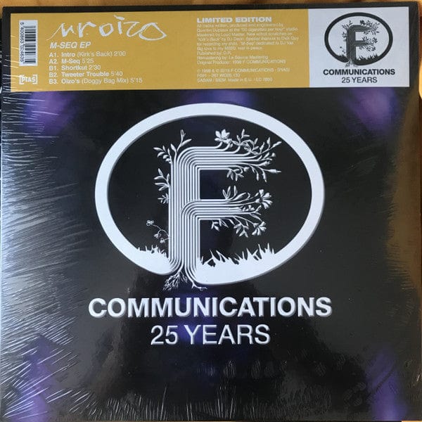 Mr. Oizo - M-Seq EP (12") F Communications Vinyl 5400863024635