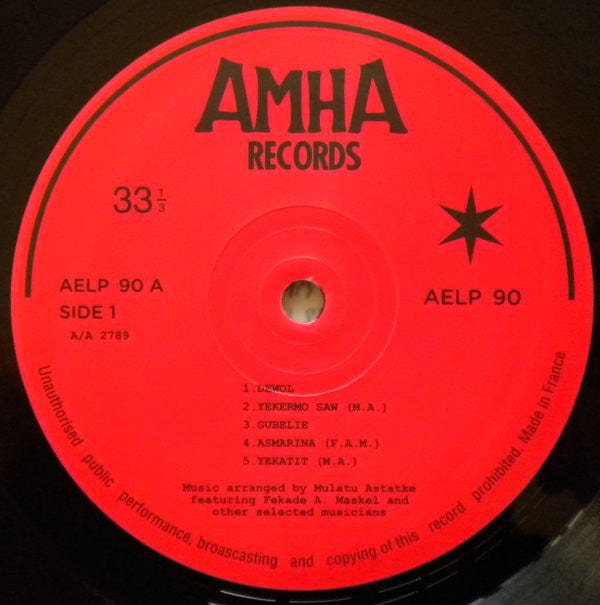 Mulatu Astatke Featuring Fekade Amde Maskal - Ethio Jazz (LP) Heavenly Sweetness Vinyl 3521381530094