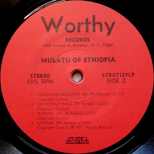Mulatu Astatke – Mulatu Of Ethiopia (LP, Strut, 2017) Image 4