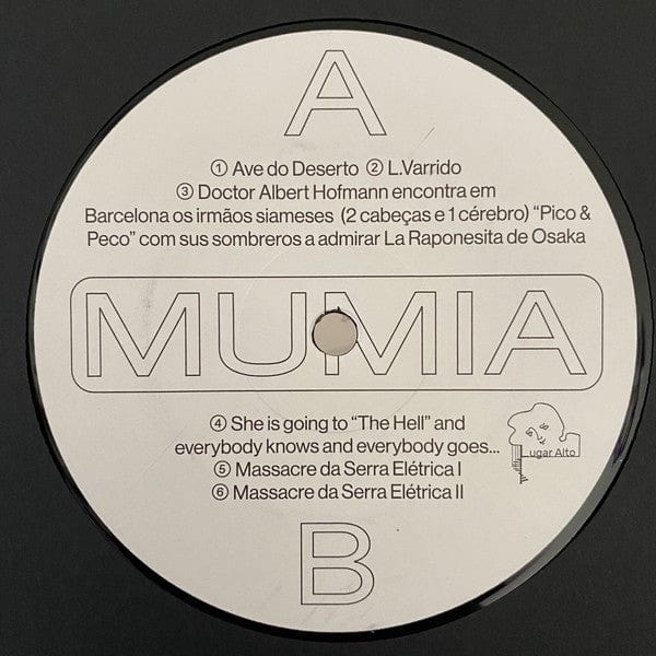 MUMIA (2) - MUMIA (LP) Lugar Alto Vinyl