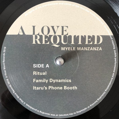 Myele Manzanza - A Love Requited (LP, Album) First Word Records
