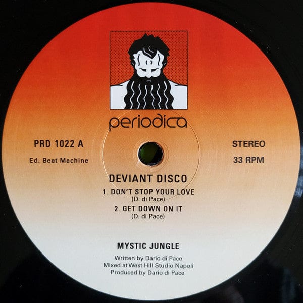 Mystic Jungle – Deviant Disco (12", Periodica Records, 2022) Image 4