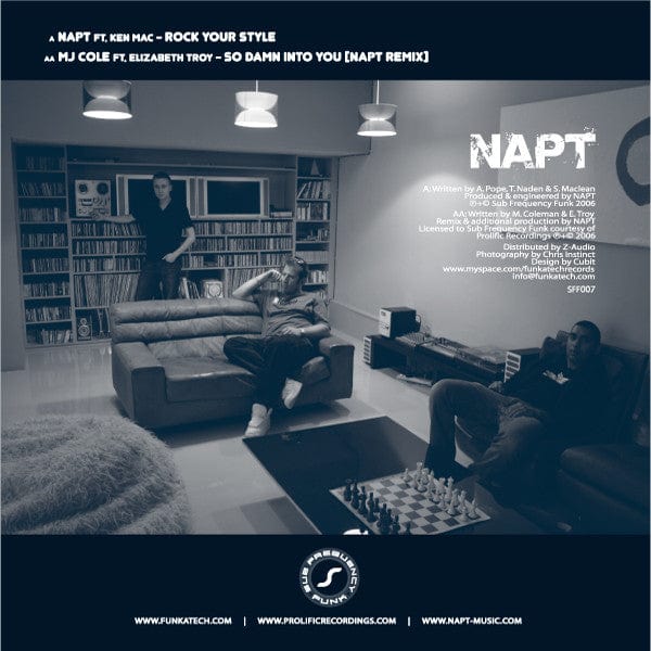 Napt - Contrast Part 1 Of 4 (12") Sub Frequency Funk Vinyl