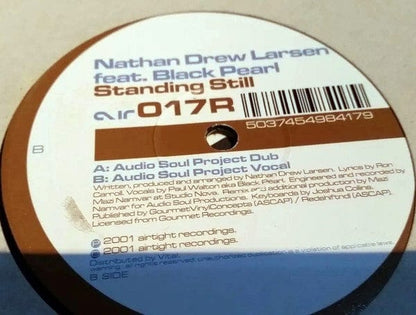 Nathan Drew Larsen* Feat. Black Pearl (2) - Standing Still (12") Airtight Vinyl 5037454984179