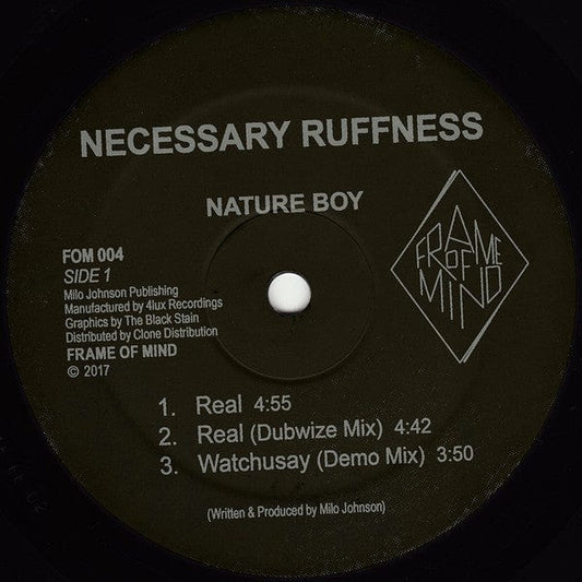 Nature Boy - Necessary Ruffness (12") Frame Of Mind Vinyl