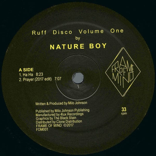Nature Boy - Ruff Disco Volume One  (2xLP) Frame Of Mind Vinyl